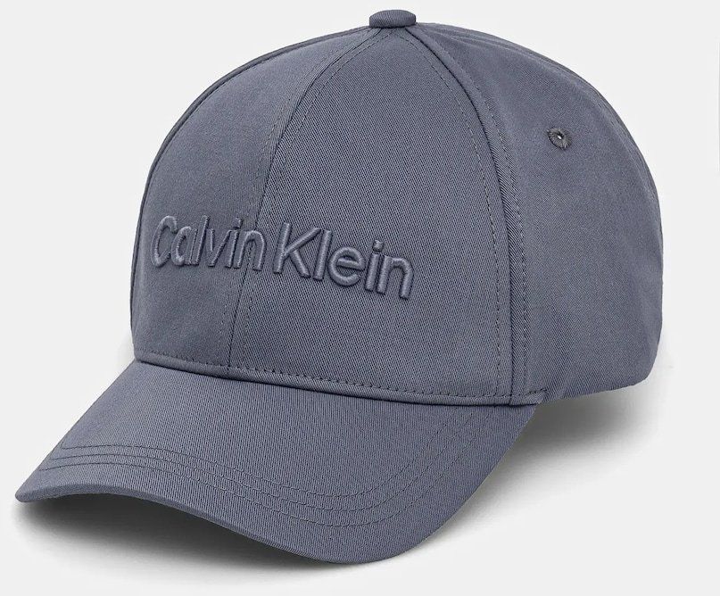 Bavlnená šiltovka Calvin Klein biela farba, s nášivkou, K50K505737
