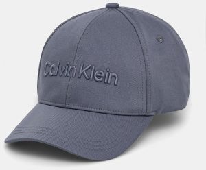 Bavlnená šiltovka Calvin Klein biela farba, s nášivkou, K50K505737
