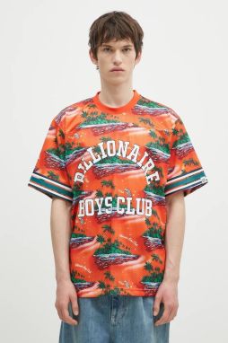 Tričko Billionaire Boys Club Tropical Island Print Football Top pánske, viac farieb, vzorované, B24466