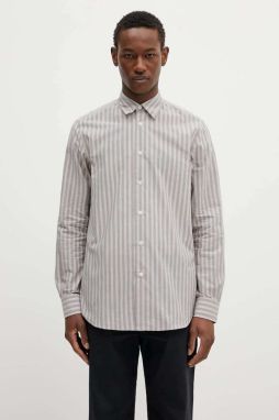 Bavlnená košeľa Paul Smith béžová farba, regular, s klasickým golierom, M1R-901U-P02635