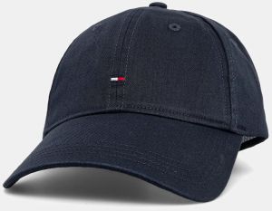 Bavlnená šiltovka Tommy Hilfiger tmavomodrá farba, jednofarebná, AW0AW17632