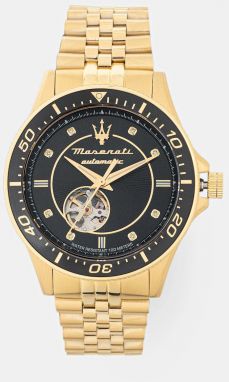 Hodinky Maserati pánske, zlatá farba, R8823140012