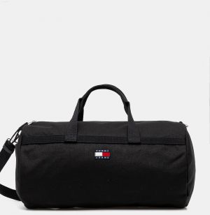 Taška Tommy Jeans čierna farba, AM0AM13406