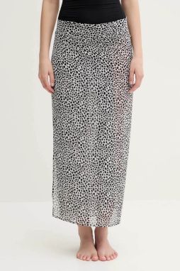 Pareo MICHAEL Michael Kors čierna farba, MM54772