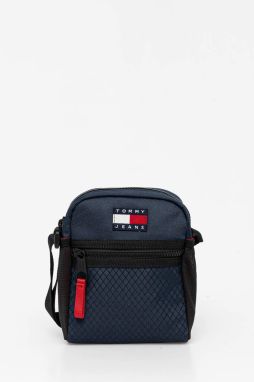 Malá taška Tommy Jeans tmavomodrá farba, AM0AM13397