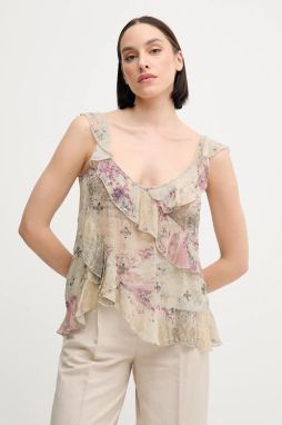 Blúzka Hoss Intropia zelená farba, vzorovaná, 5879131