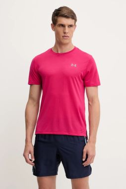 Bežecké tričko Under Armour ružová farba, jednofarebné, 1389807