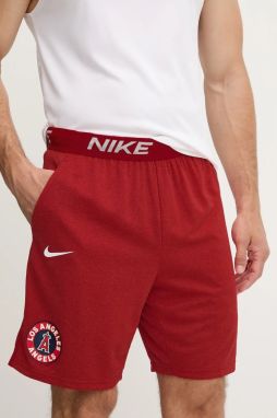 Tréningové šortky Nike Los Angeles Angels červená farba, 015E-163N-ANG-RLY