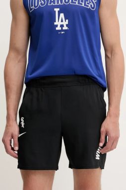 Tréningové šortky Nike Chicago White Sox čierna farba, 01NA-00A-RX-F0V