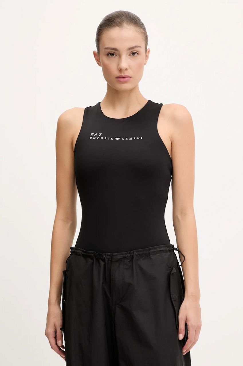 Body EA7 Emporio Armani čierna farba, AF12625.7W000338