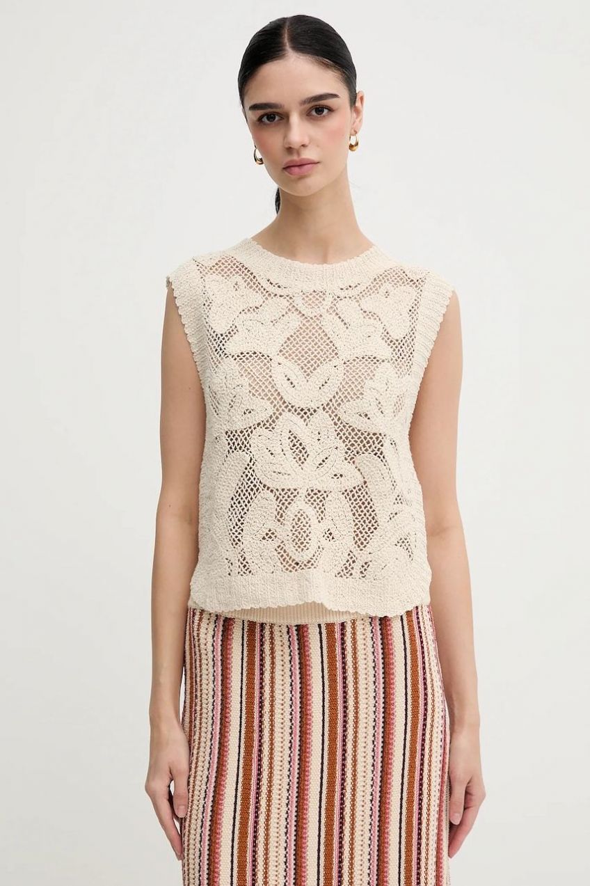 Top Pedro del Hierro béžová farba, 5509063