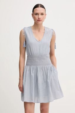 Šaty Pepe Jeans ESTELLA mini, áčkový strih, PL953740