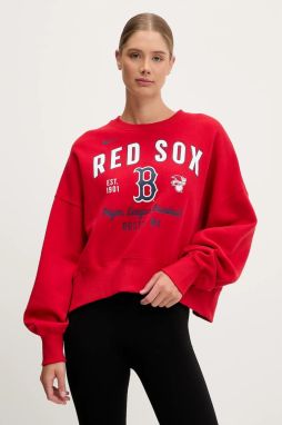 Mikina Nike Boston Red Sox červená farba, s potlačou, 01D7-163N-BQ-H3K