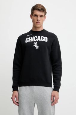 Mikina Nike Chicago White Sox čierna farba, s nášivkou, NKPU-912Z-RX-LYA