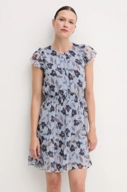 Šaty Pepe Jeans EMMANUELLE mini, áčkový strih, PL953691