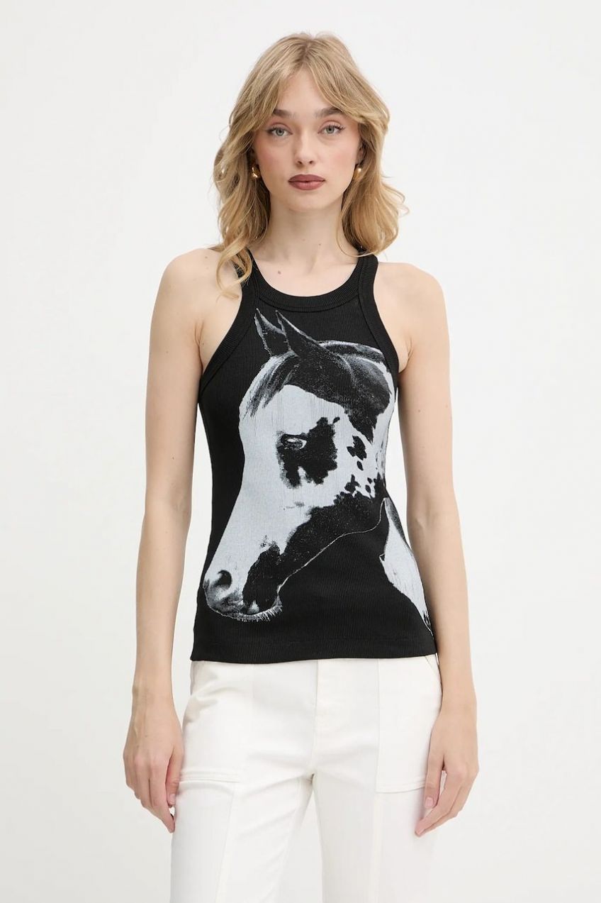 Top Pinko REIMAGINE by Patrick Mcdowell čierna farba, 105247 A2KT