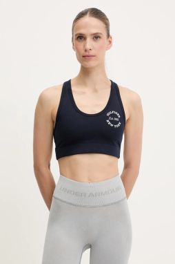 Top Tommy Hilfiger tmavomodrá farba, UW0UW05891