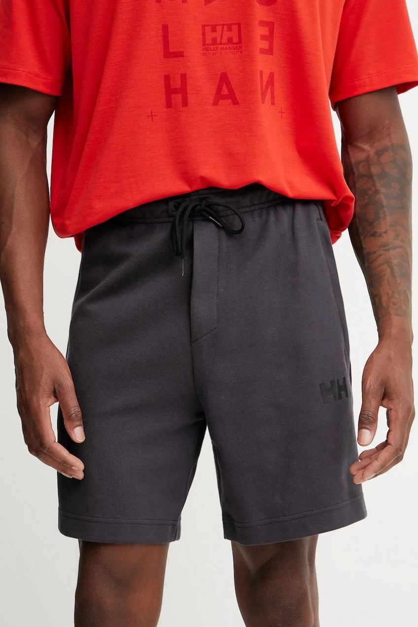 Turistické šortky Helly Hansen HP TECH šedá farba, 34500