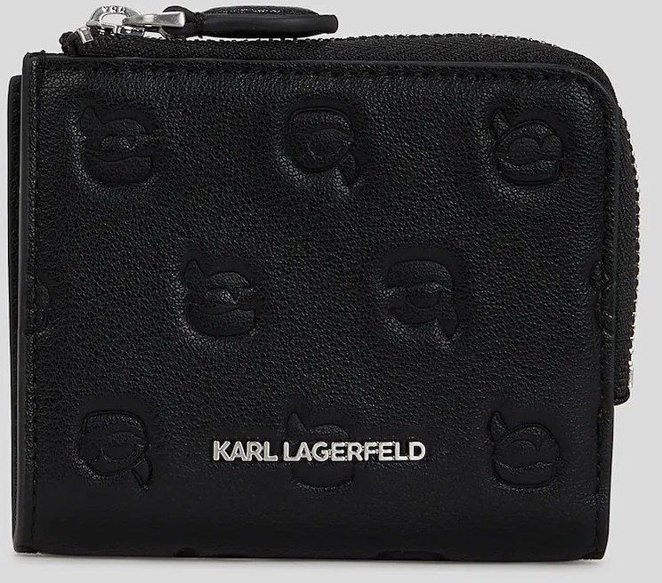 Peňaženka Karl Lagerfeld dámska, čierna farba, A3W32007