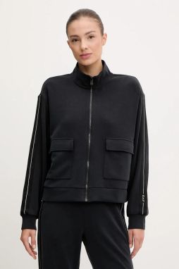 Mikina EA7 Emporio Armani čierna farba, jednofarebná, AF12643.7W000171