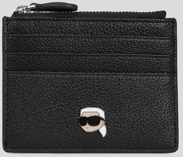 Peňaženka Karl Lagerfeld dámska, čierna farba, A3W32008