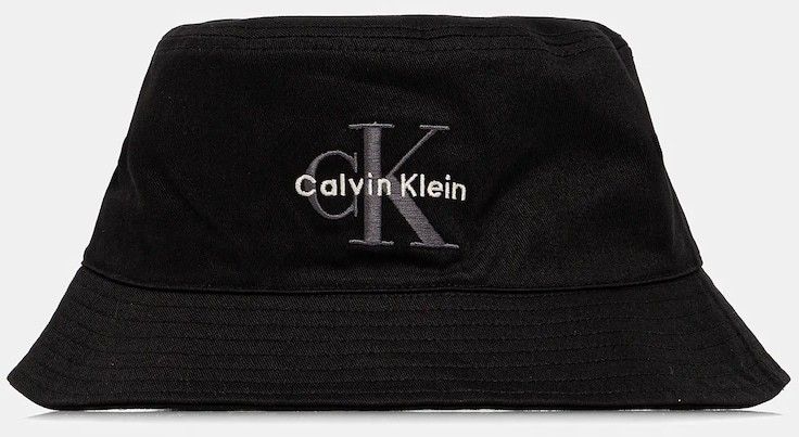 Bavlnený klobúk Calvin Klein Jeans čierna farba, bavlnené, LV04G5020G
