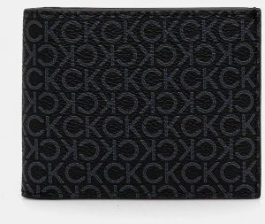 Peňaženka Calvin Klein pánska, čierna farba, LV04D1038G