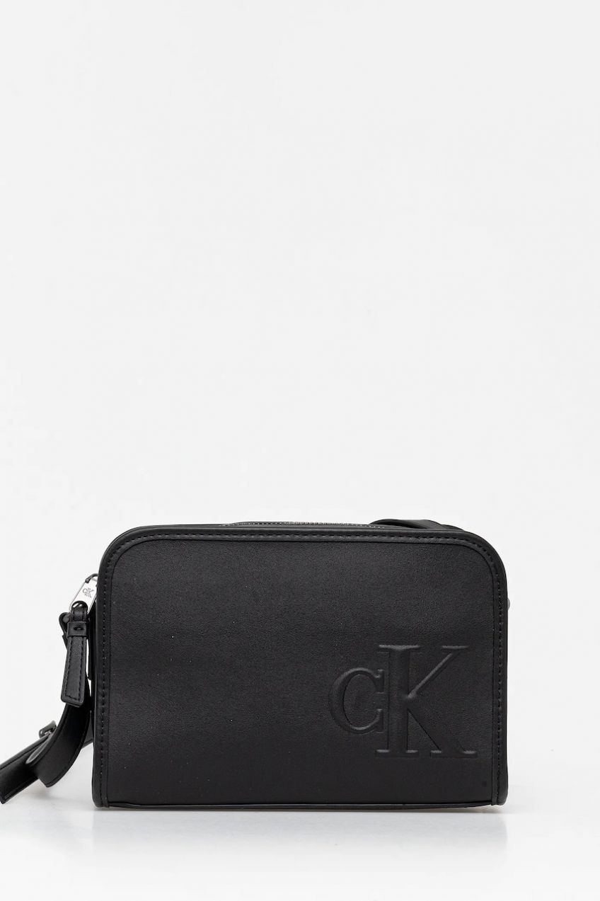 Malá taška Calvin Klein čierna farba, LV04G3159G