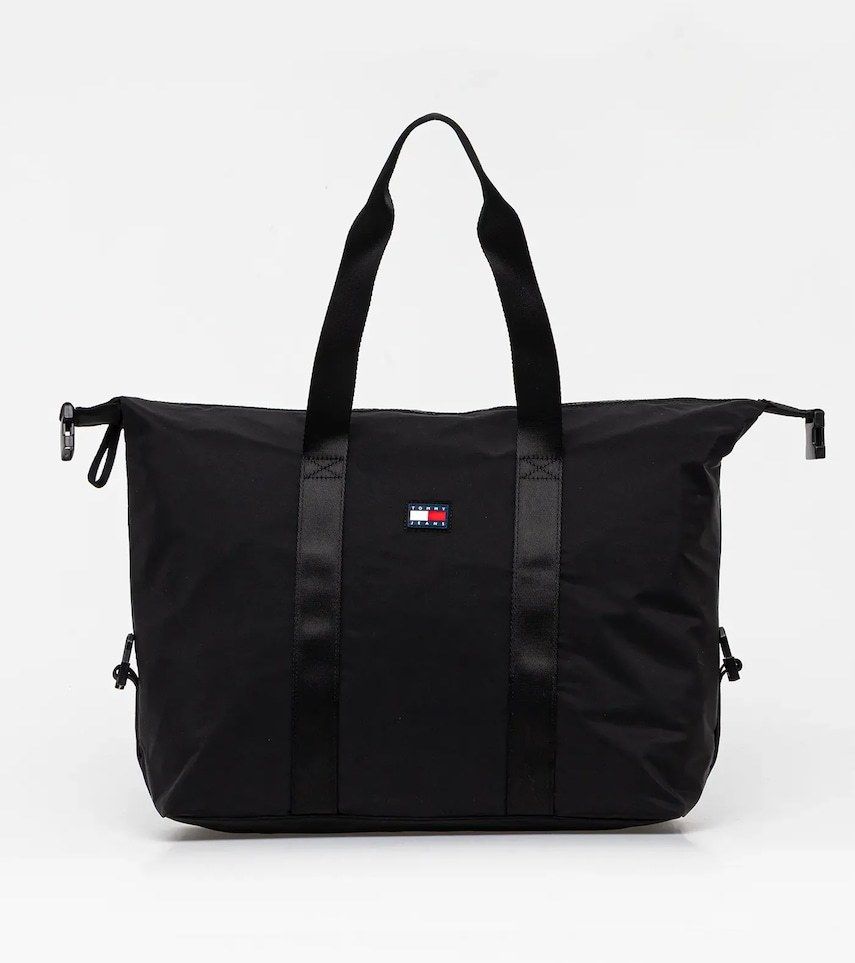 Taška Tommy Jeans čierna farba, AM0AM13399