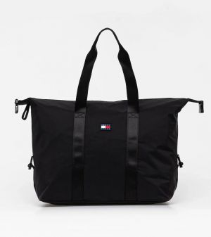 Taška Tommy Jeans čierna farba, AM0AM13399
