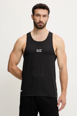 Tréningové tričko EA7 Emporio Armani čierna farba, AF13911.7M000298