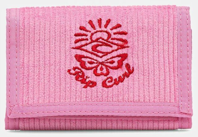 Bavlnená peňaženka Rip Curl ružová farba, 010WWA