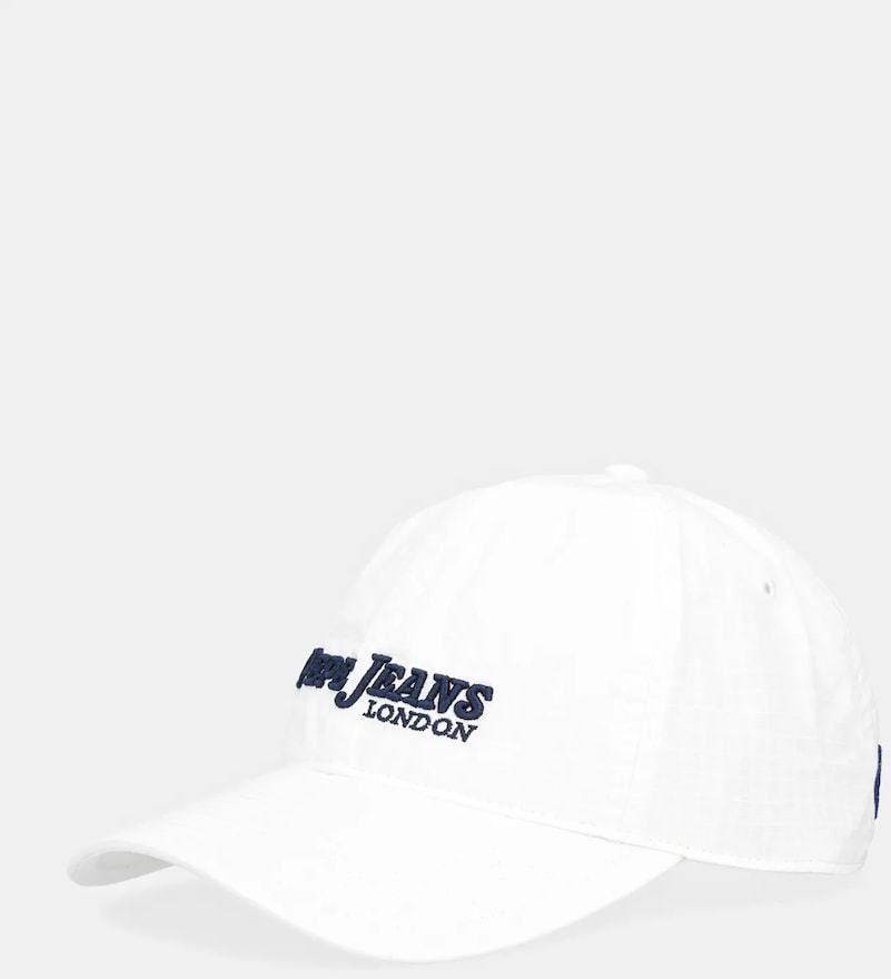 Bavlnená šiltovka Pepe Jeans biela farba, s nášivkou, PM040571