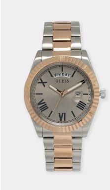Hodinky Guess pánske, strieborná farba, GW0265G13