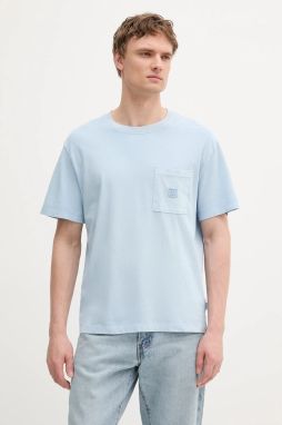Bavlnené tričko Pepe Jeans pánske, jednofarebné, PM509965