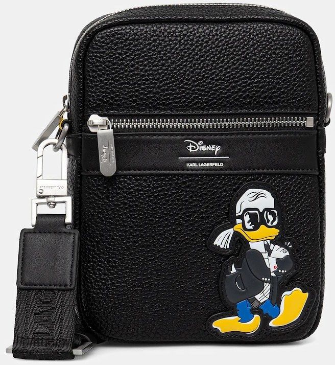 Malá taška Karl Lagerfeld KL X DISNEY čierna farba, A3M30272