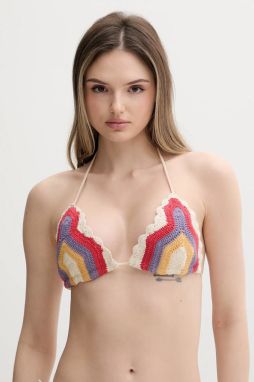 Plavková podprsenka Rip Curl béžová farba, mäkké košíky, 0MXWSW