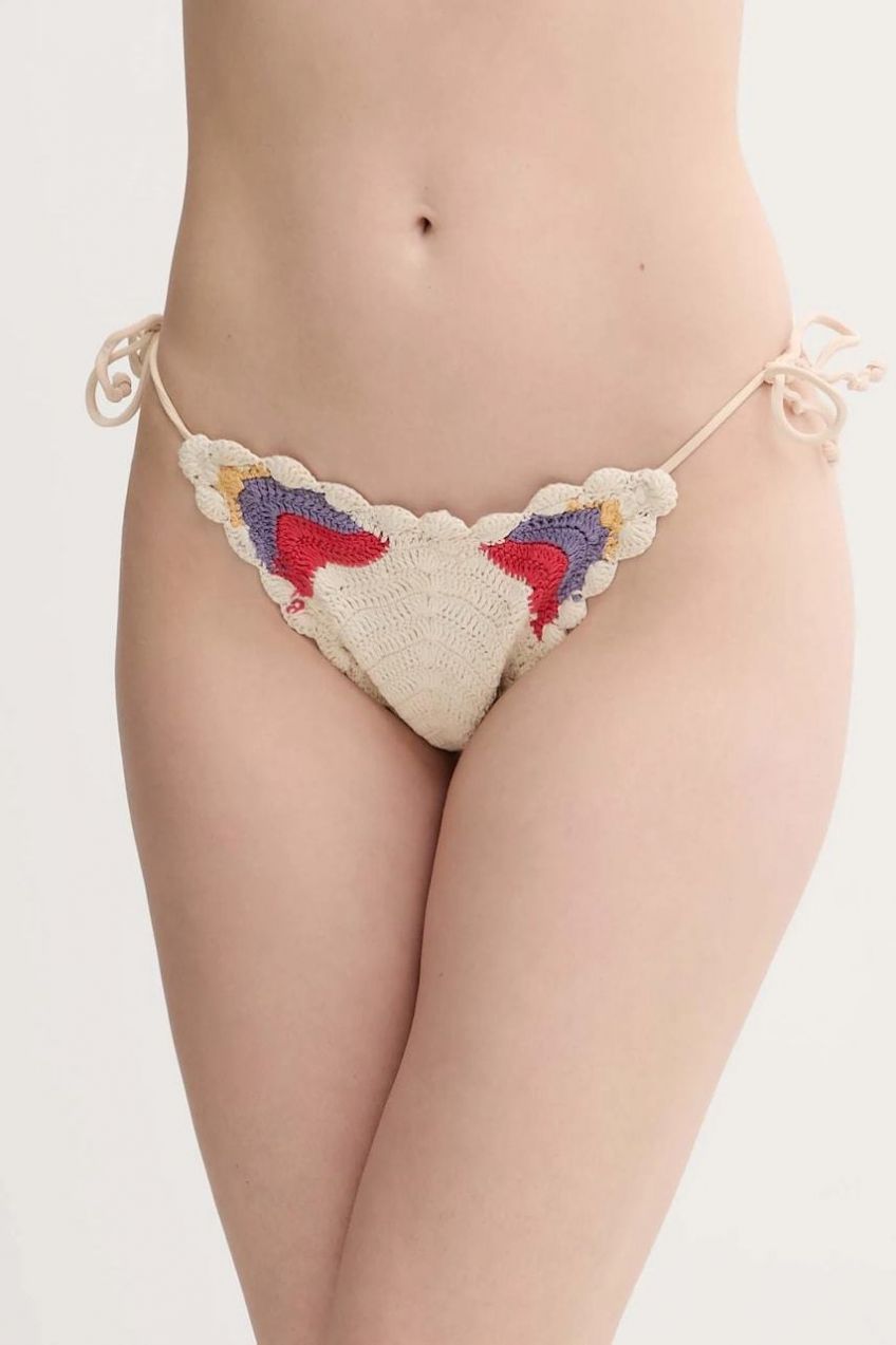 Plavkové nohavičky Rip Curl béžová farba, 0N4WSW