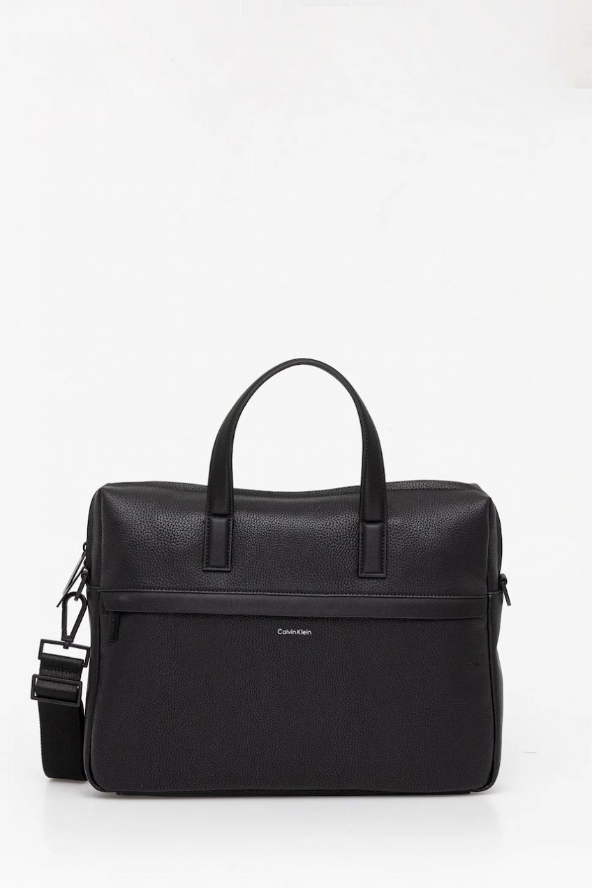 Taška Calvin Klein čierna farba, LV04D3082G