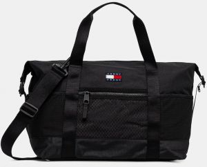 Taška Tommy Jeans čierna farba, AM0AM13405