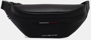 Ľadvinka Tommy Hilfiger čierna farba, AM0AM13488