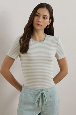 Bavlnené tričko Lauren Ralph Lauren dámske, 200963889