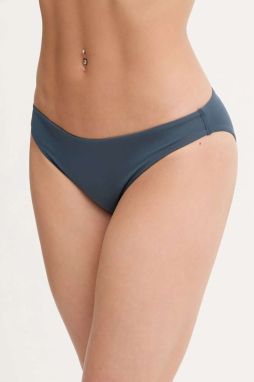 Plavkové nohavičky Calvin Klein šedá farba, LV00Q62705