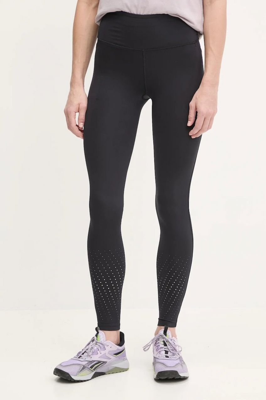 Tréningové legíny Under Armour čierna farba, jednofarebné, 1383368