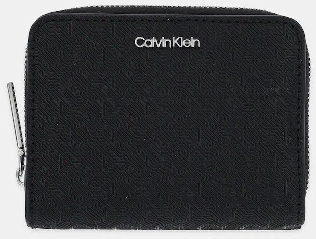 Peňaženka Calvin Klein dámska, čierna farba, LV04F1037G