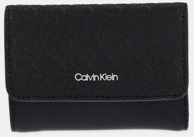Peňaženka Calvin Klein dámska, čierna farba, LV04F1038G