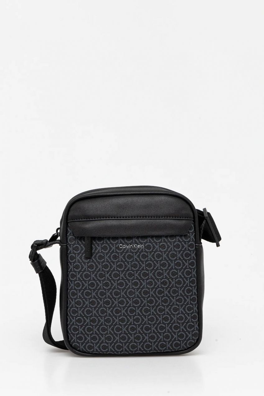 Malá taška Calvin Klein čierna farba, LV04D3089G