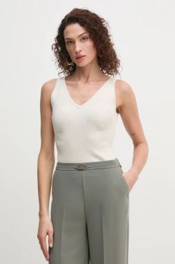 Top Guess EDEN dámsky, béžová farba, W5RR18 Z34O0