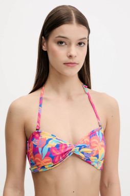 Plavková podprsenka Rip Curl ES VEDRA žltá farba, jemne vystužený košík, 0PPWSW