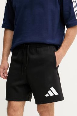 Šortky adidas Future Icons 3 Bar čierna farba, JD4900